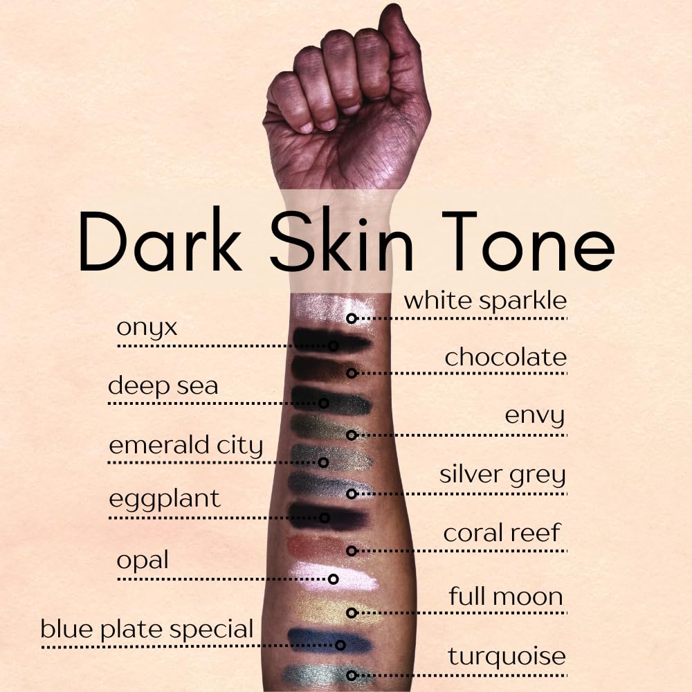 White Sparkle Vanilla Shimmer Vegan Single Loose Eyeshadow; Talc, Paraben & Cruelty Free