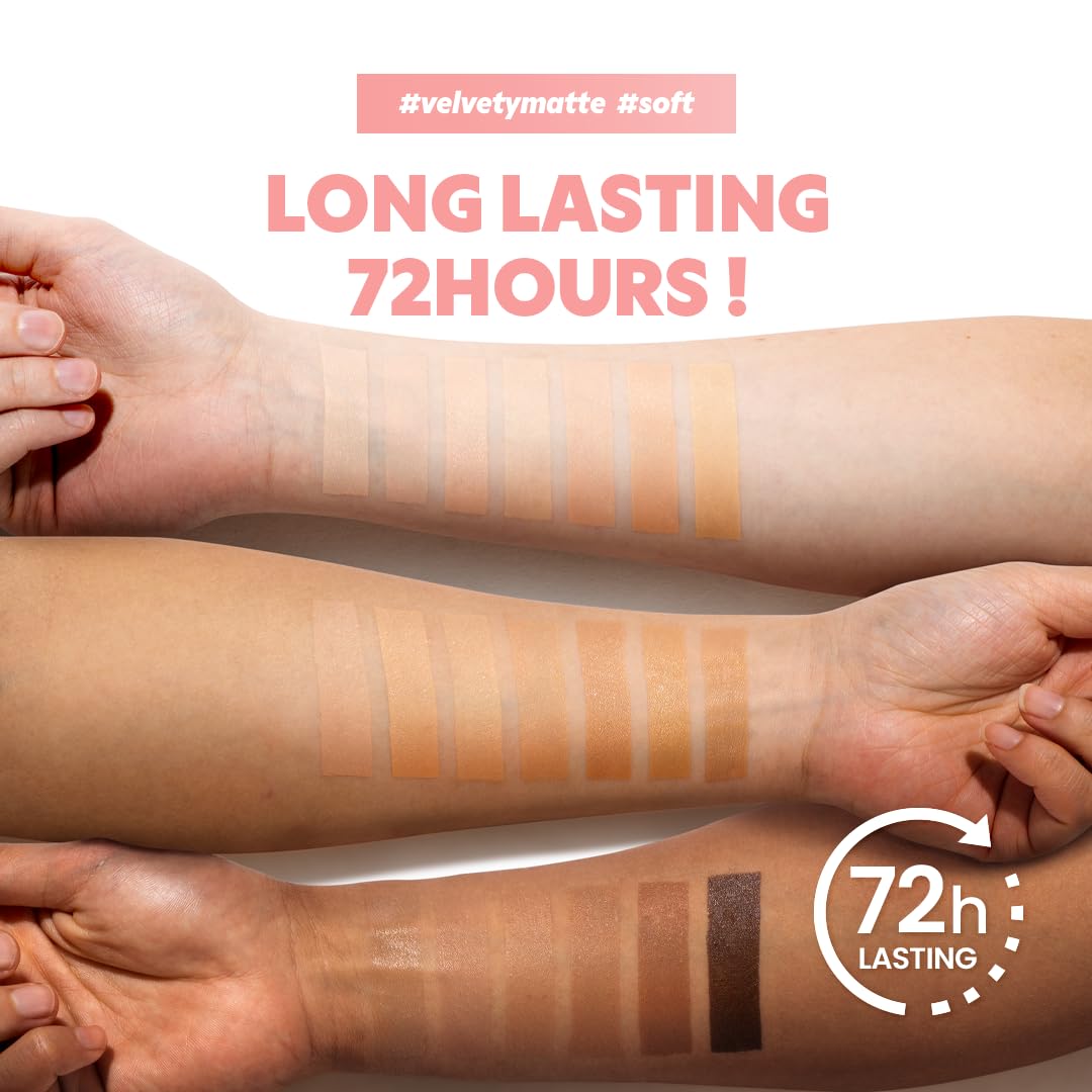 [*Mini Size*] TIRTIR All Cover Pink Cushion | Korean Cushion Foundation, (#23N Sand, 0.15 Fl Oz)