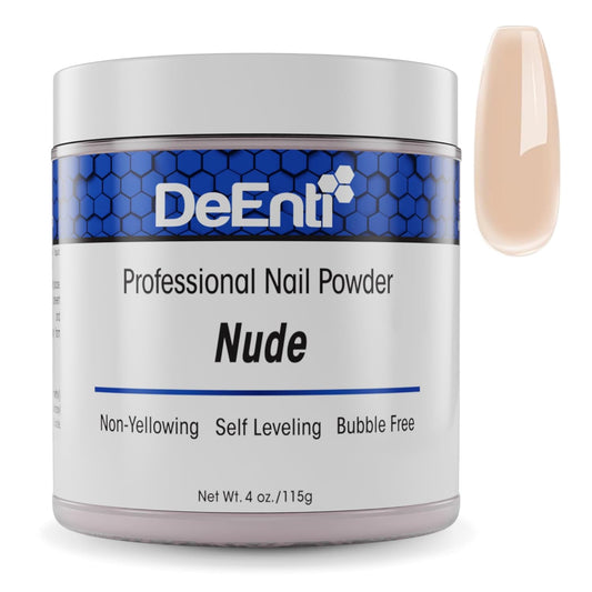 Acrylic Nail Powder, 4oz Nude Acrylic Powder Dip for Nails, Long Lasting Salon Quality, Bubble Free Professional for Manicures, Fake Nails, Carving & Extensions