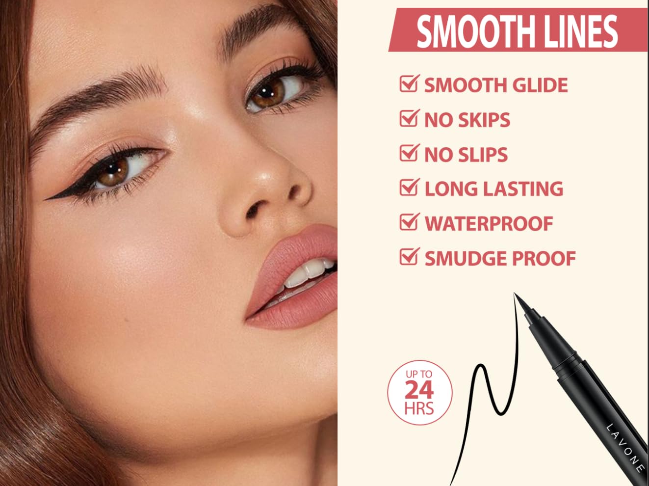 Eyebrow Pen Kit, with Microblading Eyebrow Pen, Eyebrow Gel, Eyeliner, Eyebrow Brush, Eyebrow Pencils for Women, Waterproof, Smudge Proof, Long Lasting Makeup Formula - Taupe