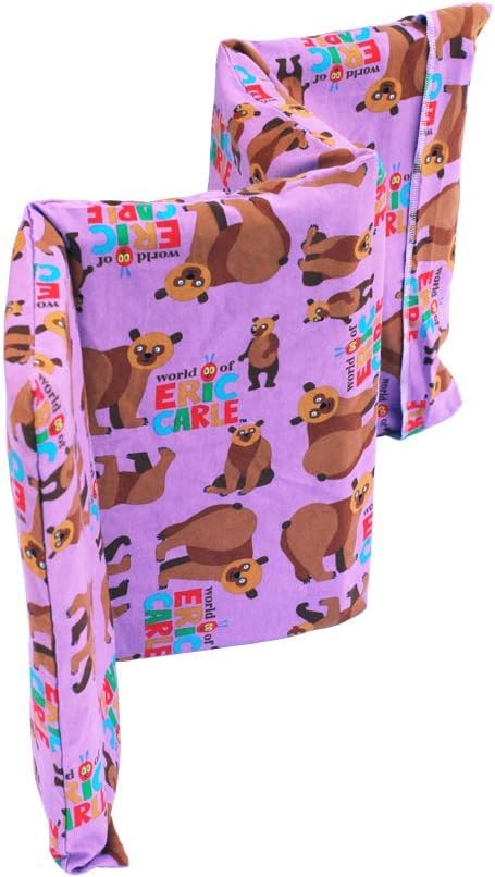 KinderMat + Eric Carle Kinderbundle - Brown Bear, Brown Bear, What Do You See? - Full Nap Mat & Washable Cover, Special Edition - 47" x 22", Value Bundle, Great for Daycare & Family Households