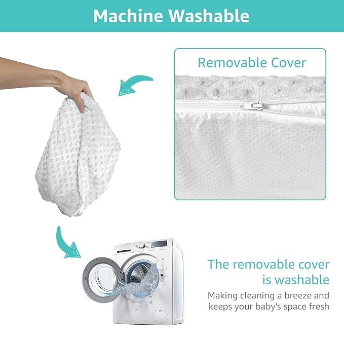 YENING Soft Baby Changing Pad for Dresser Diaper Changing Table Mattress with Cover for Babies and Toddlers Waterproof