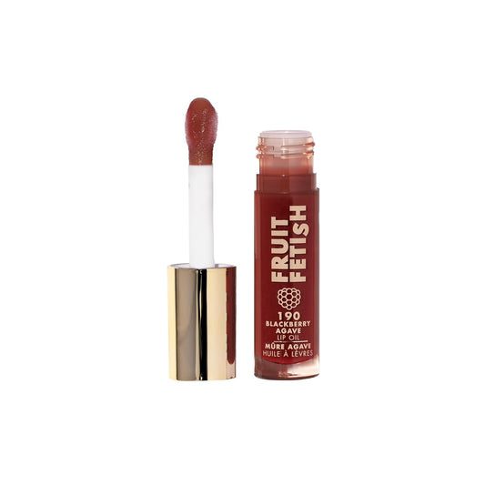 Milani Fruit Fetish Lip Oil with Vitamin E for Instant Hydration, Fruit Extract Infused Lip Treatment and Moisturizing Lip Gloss - Blackberry Agave