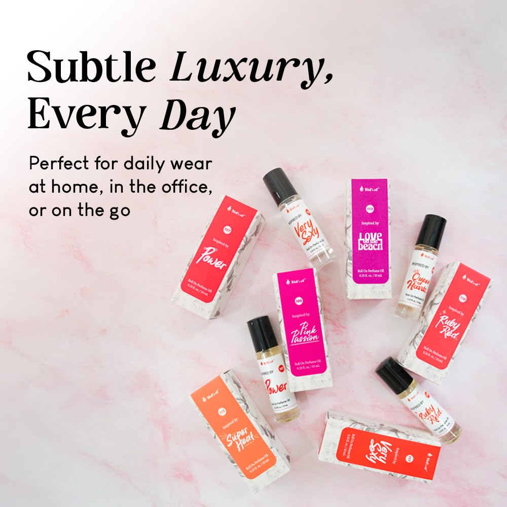 Well's Oil Roll-On Perfume Oil (John Varvato) | Warm Spicy & Ambery Notes | Long-Lasting | Paraben-Free | 0.33 Fl Oz / 10 ml