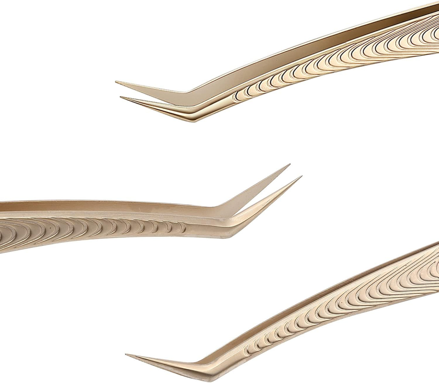 Ms.Queen Lash Tweezers for Eyelash Extension-Professional Lashing Tweezers for Mega Volume Mink Eyelashes Extensions Applying