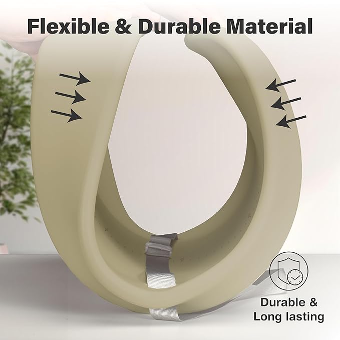 Baby Changing Pad, Soft, Lightweight and Portable, Waterproof and Easy to Clean, Large EVA Cushion for Comfort with Height Scale and Anti Slip Bottom (Oliver Green with Scale)