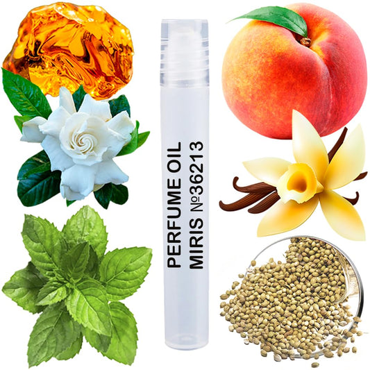 MIRIS Perfume Oil No. 36213, Inspired by Rush, Long-Lasting Women Roll-On, Rollerball 0.34 Fl Oz / 10 ml