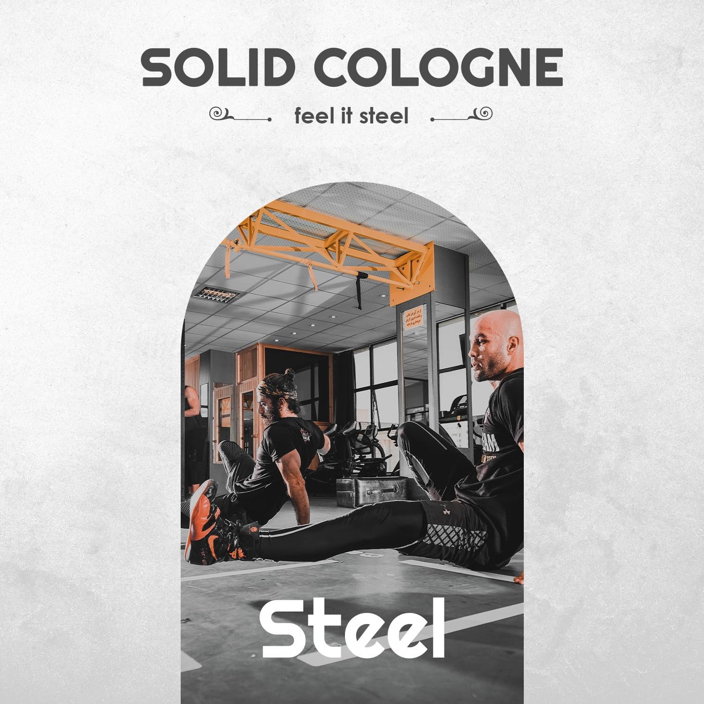 Steel Solid Cologne 0.75 oz - Natural Men's Cologne - Redefined men's fragrance Wax Cologne, Steel Travel Size Cologne for men - Solid Cologne Men's Steel Scent (3/4 Ounce (Pack of 1), Steel)