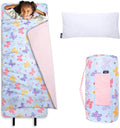 Wildkin Kids Original Nap Mat – Cozy Kids Sleep Mat with Pillow, ideal for School & Travel