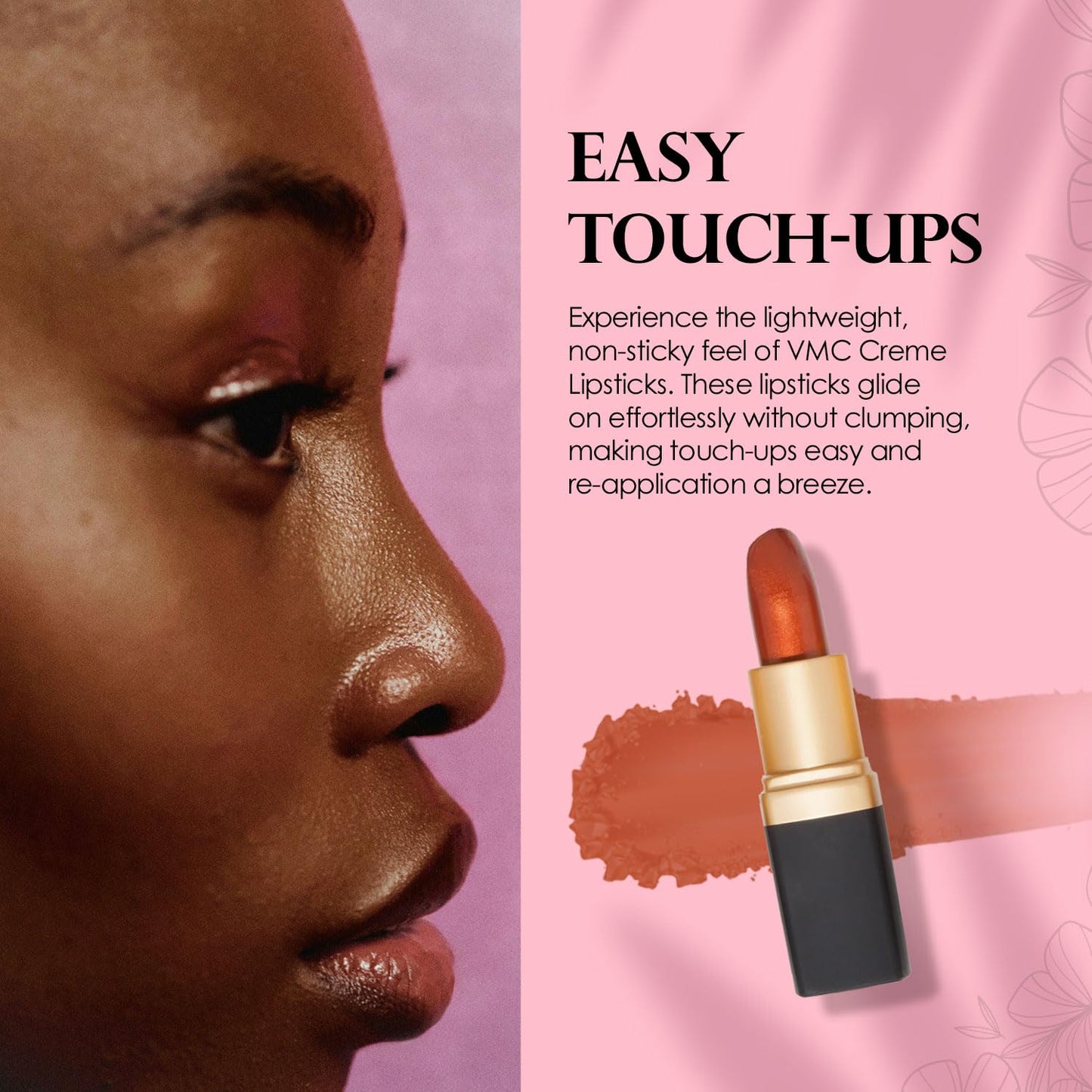 Vera Moore Creme Lipstick, Long Lasting, Lightweight, Moisturizing Opaque Color with Staying Power, Fragrance, and Paraben Free Cosmetics Soft Lipstick (Golden Bronze)