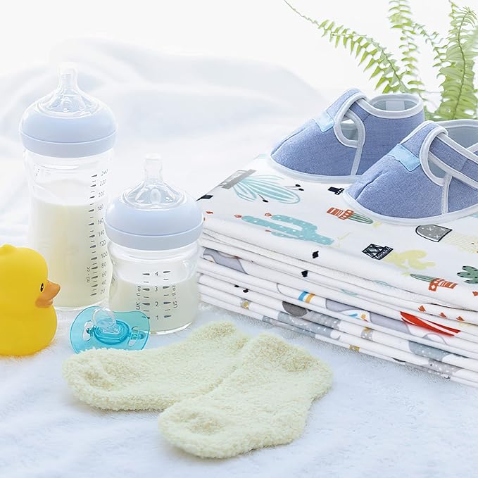 Baby Changing Pad Changing Table Pads Waterproof Large Size 37.5x27.5 Inch Portable Diaper Changing mat Liners Reusable Washable Mattress Protector for Girls & Boys 2 Pack