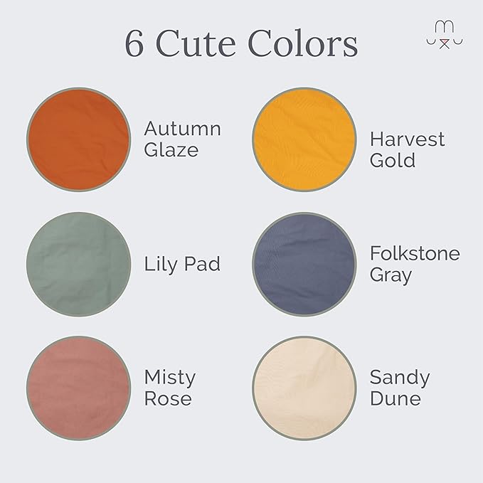 Natemia Baby Portable Diaper Changing Pad - Oeko-TEX Percale Cotton - Reusable Changing Pad for Baby - Flexible and Foldable for Travel - Machine Washable - Baby Essentials