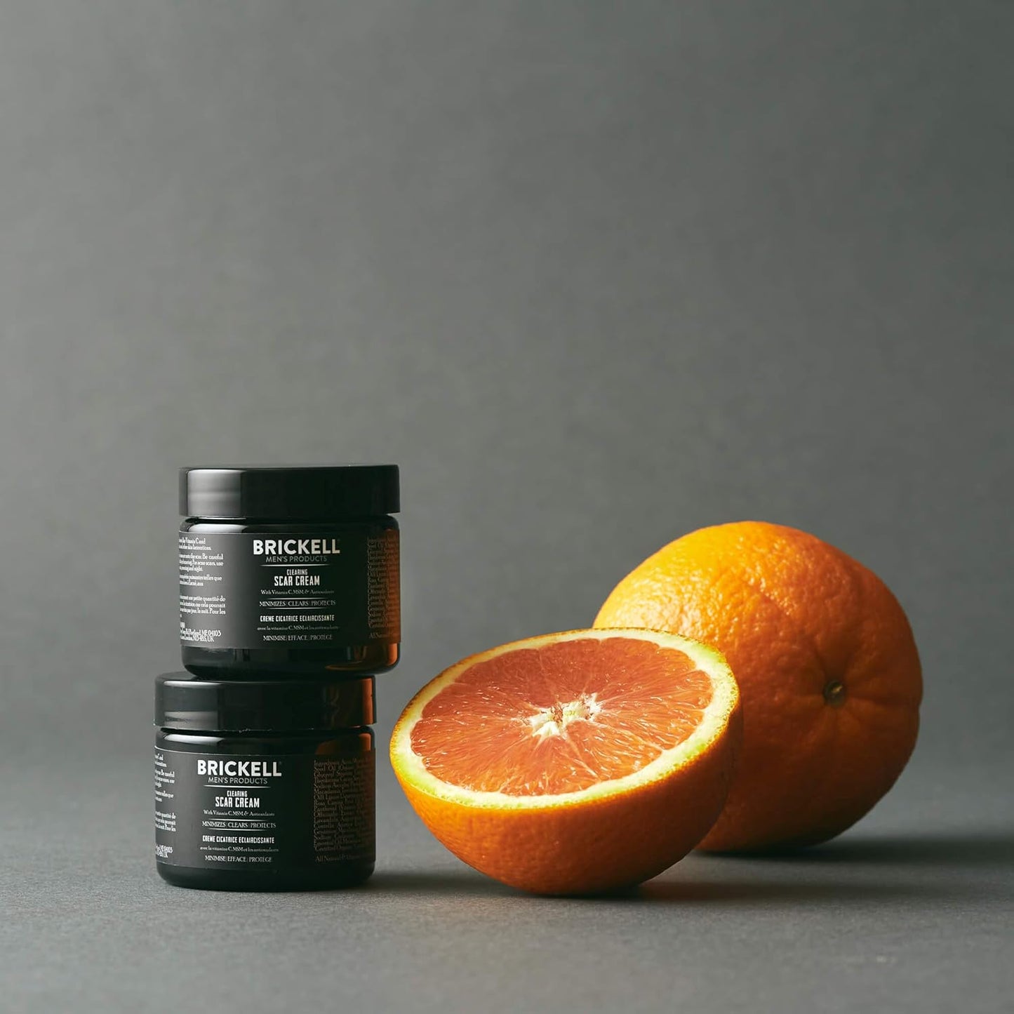 Brickell Men's Clearing Scar Cream for Men, Natural and Organic Scar Clearing Cream to Reduce the Appearance of Scars and Even Skin Pigmentation, 2 Ounces, Scented