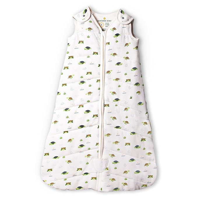 1.5 TOG Sleep Sack - Premium Organic Cotton, Soft, Breathable, Wearable Blanket for Newborns, Infants & Toddlers (6-12 Months), Unisex Baby Sleeping Bag, Gifts for Babies