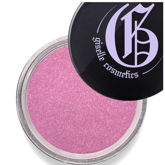 Bubble Gum Mineral Loose Eye Shadow - Organic, Shimmer, Sparkle & Glitter Eyeshadow Palette Makeup | Pink, Lavender, Purple, Hot Pink, Metallic Eye Cream | Eye Glitter Singles