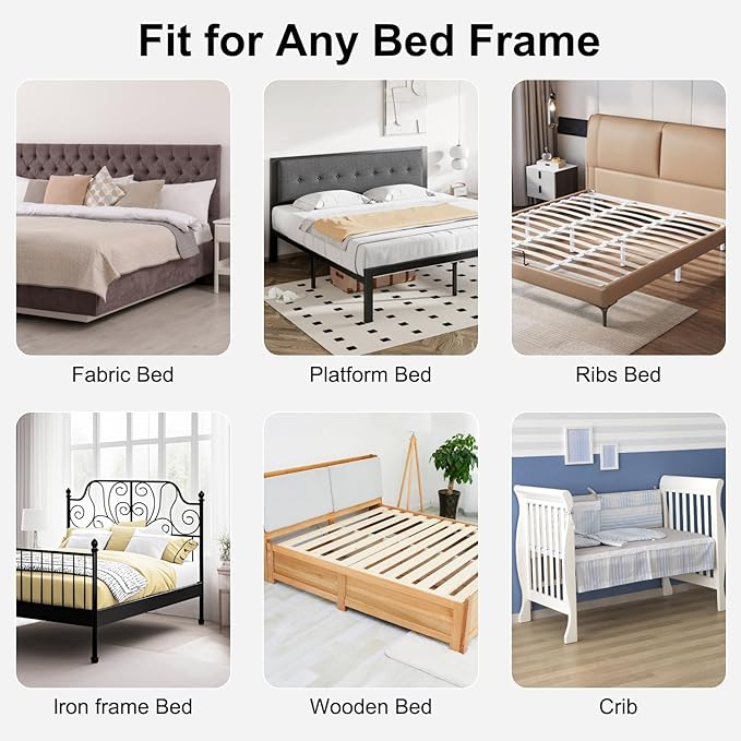Bed Rail for Toddlers,Swing Down Kids Bed Rails Guard for Twin,Full,Queen,King,Bunk Size Bed,Extral Tall Child Bed Rail Guard with Reinforced Anchor Safety System(Grey, 32inch,1 Side)