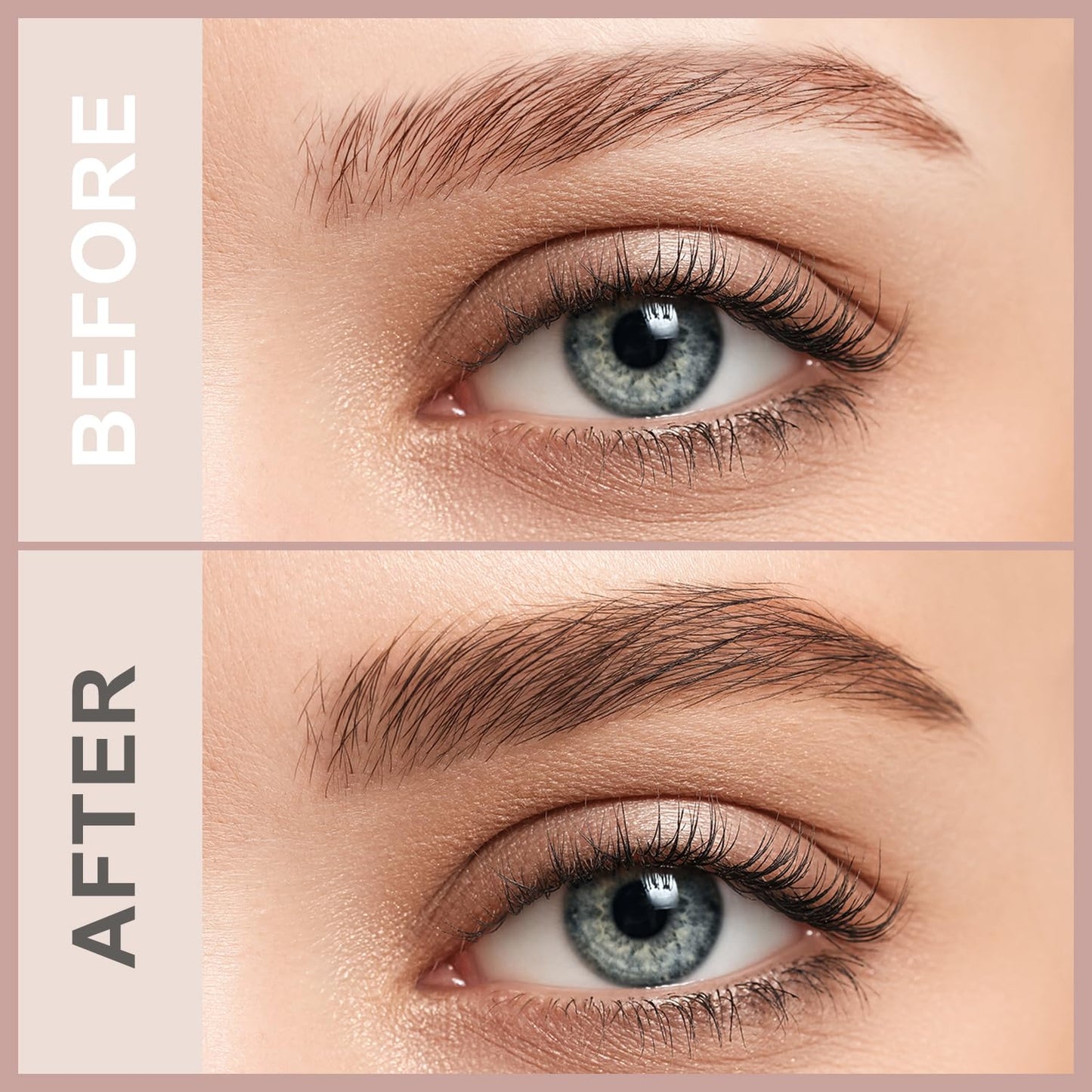 LAVONE 2-IN-1 Dual-ended Waterproof Eyebrow Pencil, 4 Tip Microblading Pen and Ultra-Precise Brow Pencil, Dual-ended Eyebrow Brush, Natural Looking Dark Black