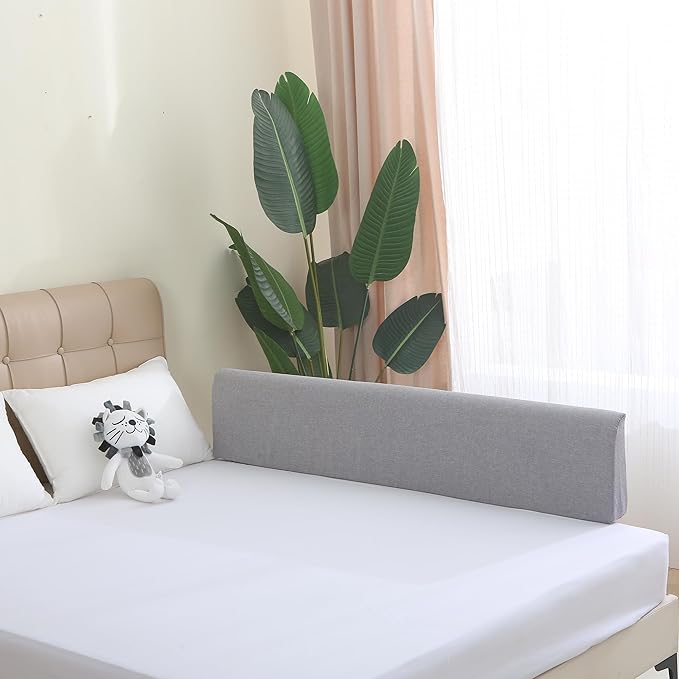 Bed Guard Rail for Toddlers, 59inch Foam Padded Side Rail for Queen King Twin Full Size Bed, Bedrail for Toddler, Kids Cosleep Bed Railing