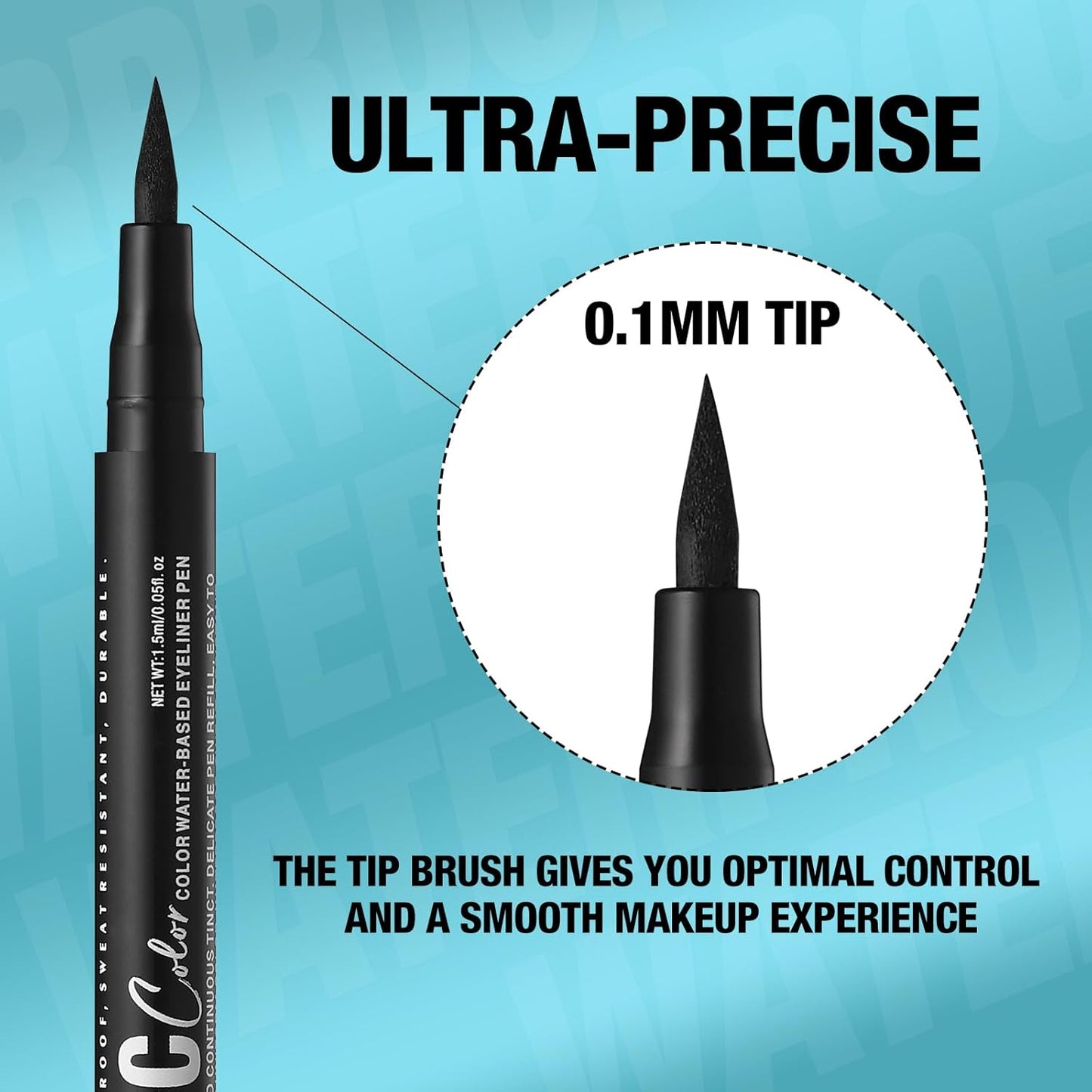 LANGMANNI 4 Colors Matte Liquid Eyeliner Set, Neon Colorful Pigmented With Long-lasting, Smudgeproof & Waterproof Eye Liner Makeup for Bold & Stunning Looks - Gift for Girls(9+10+11+12)