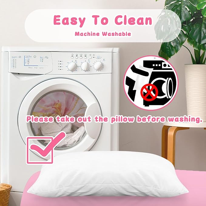 Pea Pod Toddler Nap Mat with Pillow & Fleece Blanket Ultra Soft Kids Rolled Napping Mats for Daycare, Preschool-Kindergarten, Slumber Bags for Boys Girls, Fits Ages 3-7 Years, Butterfly