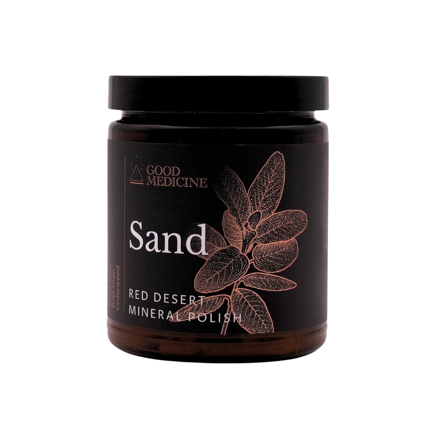 Sand Red Mineral Polish for Body & Face - Deep Exfoliator Scrub with Desert Mineral Sand - Natural Ingredients - Skincare for Women and Men (9 oz)