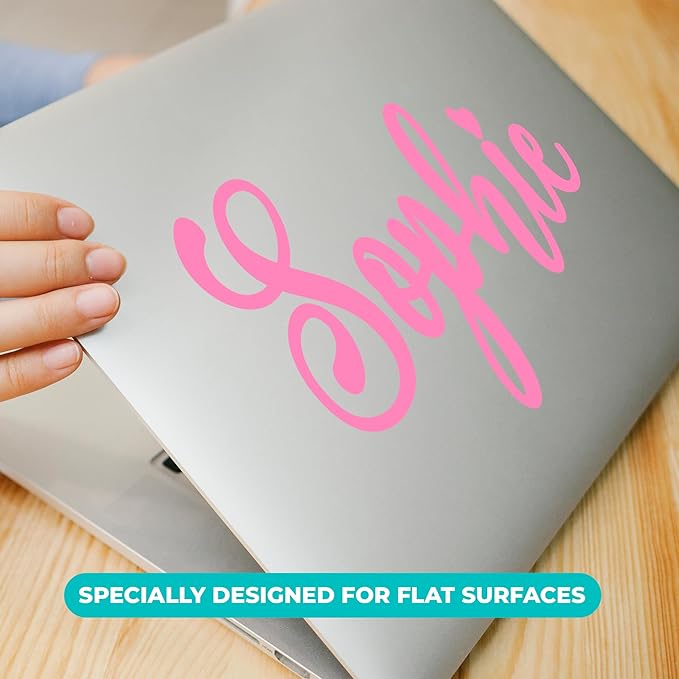 Custom Letters Wall Decals | Personalized Name with Fancy Font | Baby & Kids Room Decor | Multiple Colors (Cursive Fancy)