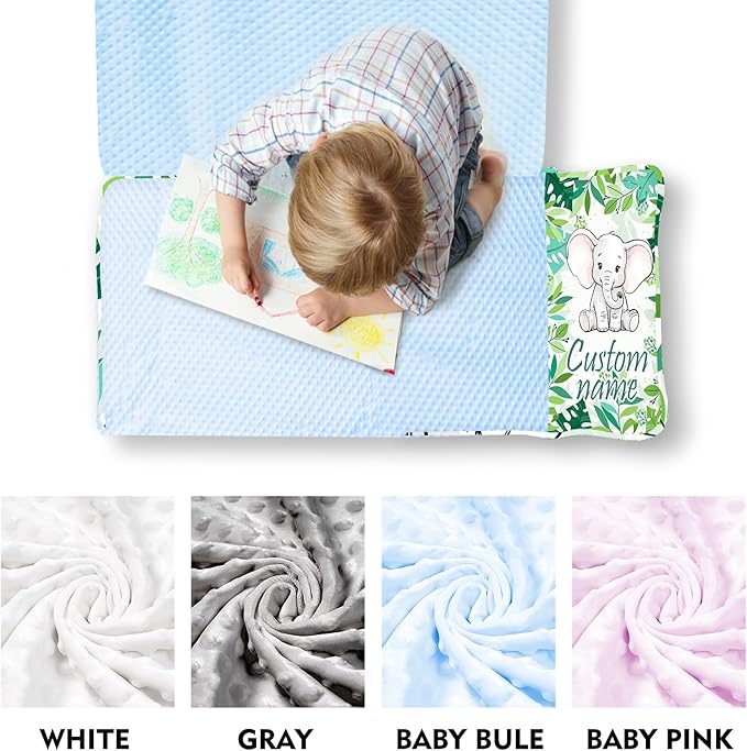 Personalized Toddler Nap Mats for Preschool, Custom Name Kids Sleeping Bag for Daycare, Roll Up Sleeping Mat with Removable Pillow and Soft Dot Minky Blanke for Boys Camping Travel