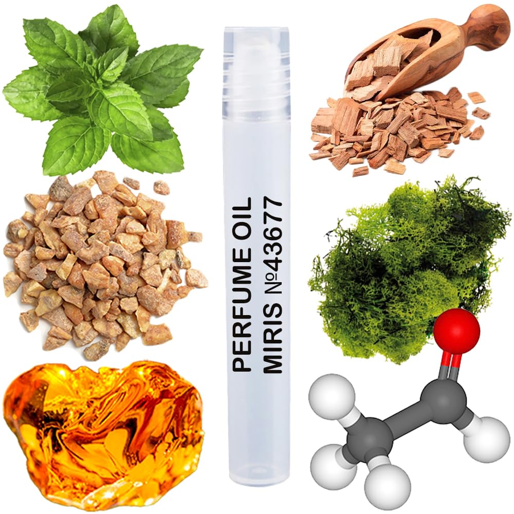 MIRIS Perfume Oil No. 43677, Inspired by J'ai Ose, Long-Lasting Women Roll-On, Rollerball 0.34 Fl Oz / 10 ml