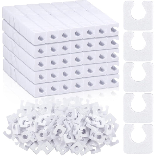 Mumufy 1000 Pcs Individual Pedicure Toe Separators Soft Foam Toe Spacers Comfortable Finger Toe Dividers Pedicure for Women Men Girls Manicure Feet Nail Polish Art Painting Spa (White)