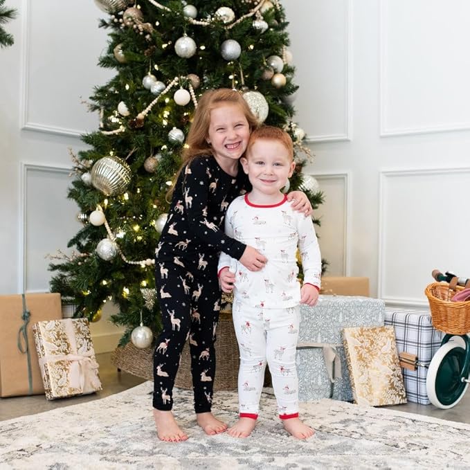 KYTE BABY Toddler Pajama Set - Pjs for Toddlers Made of Soft Bamboo Rayon Material