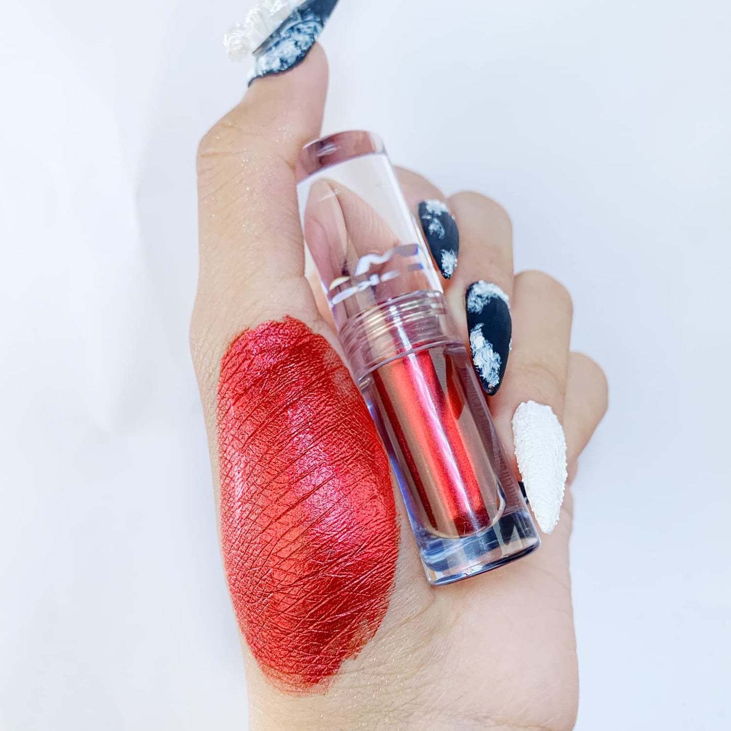 CHARMACY Liquid Duochrome Eyeshadow, Multi-Dimensional Eye Looks, Long Lasting Glitter Eye Shadow Sets Metallic Pigments, Quick Drying, Sparkling Shiny Eye Makeup for Beginners, 1.6g (#22)