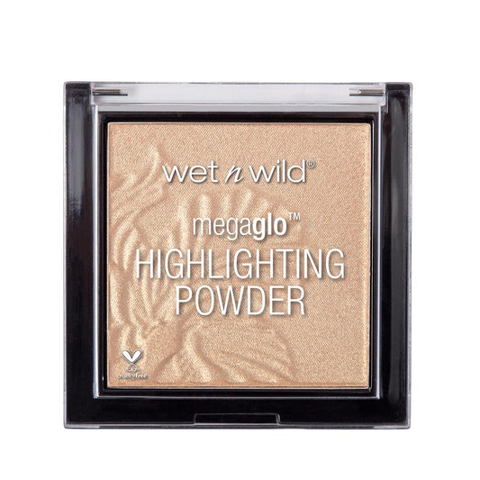 wet n wild MegaGlo Highlighting Powder Warm Gold Golden Flower Crown