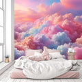 -Colorful Cloud Nursery Wallpaper XT23 M 140" x 91"
