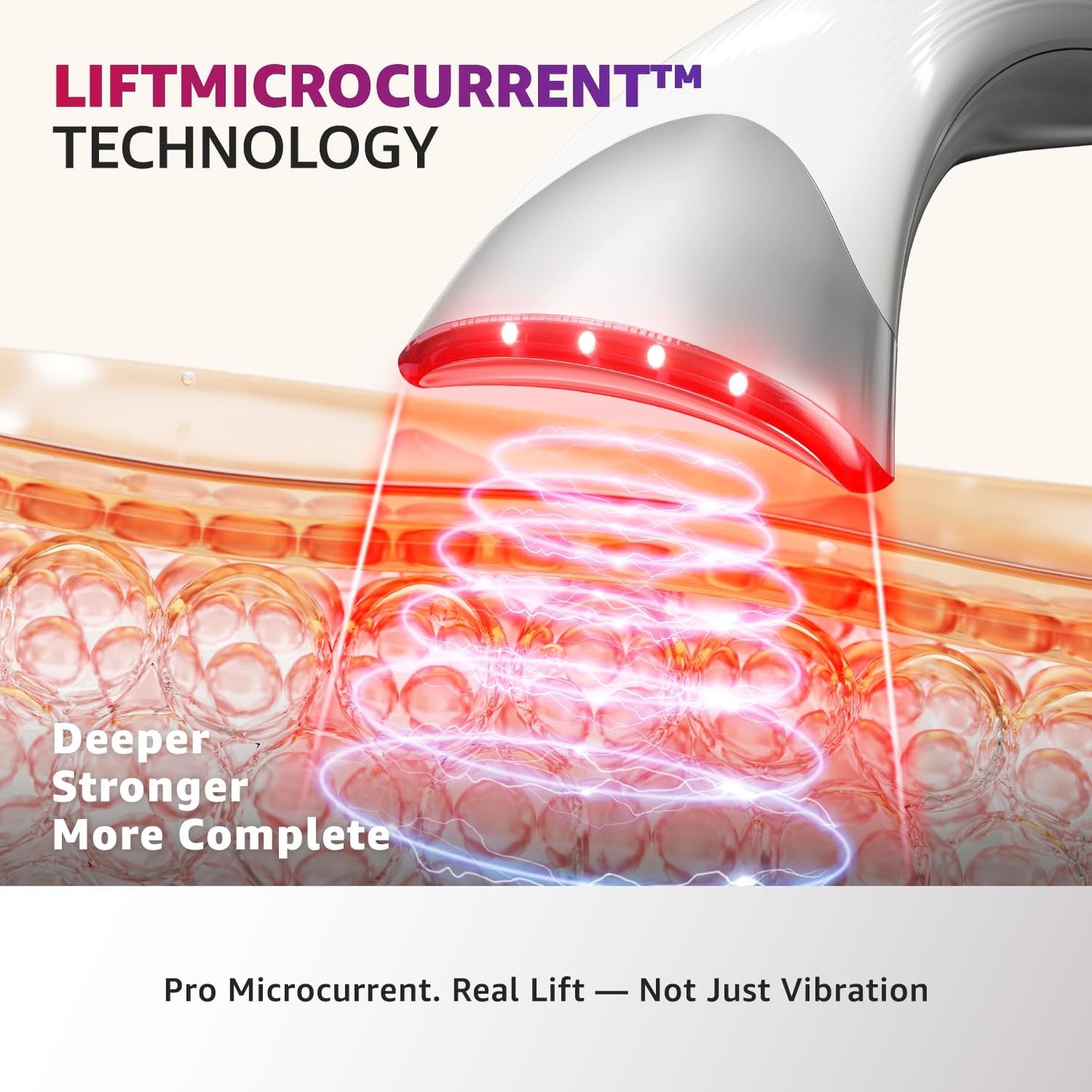 Red Light Therapy for Face and Neck, Renewal Face Lift Device with Vibration Tech, 3 in 1 Face Massager Tool with Thermals, True Beauty Glow Facial Sculptor for Wrinkles, Double Chin