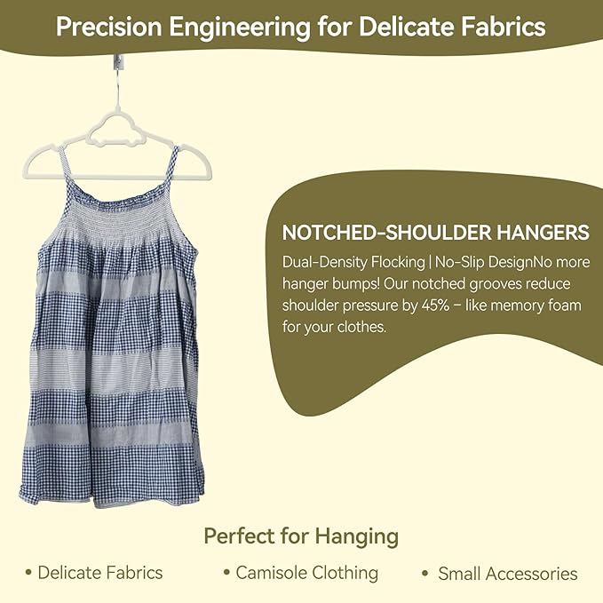 GoodtoU Kids Velvet Hangers, 50 Pack Baby Hangers for Closet Toddler Hanger Infant Clothes for Organization & Children's Storage (12.6 x 8.26 inch, Car)