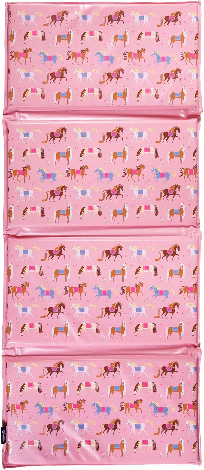 Wildkin Kids Vinyl Nap Mat – Foldable, Durable Rest Mat for Daycare & Preschool