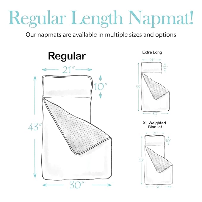 JumpOff Jo Nap Mat for Kids - Cozy Kids Rest Mat with Removable Pillow and Ultra Soft Blanket for Preschool, Daycare, and Sleepovers - Jo’s Garage