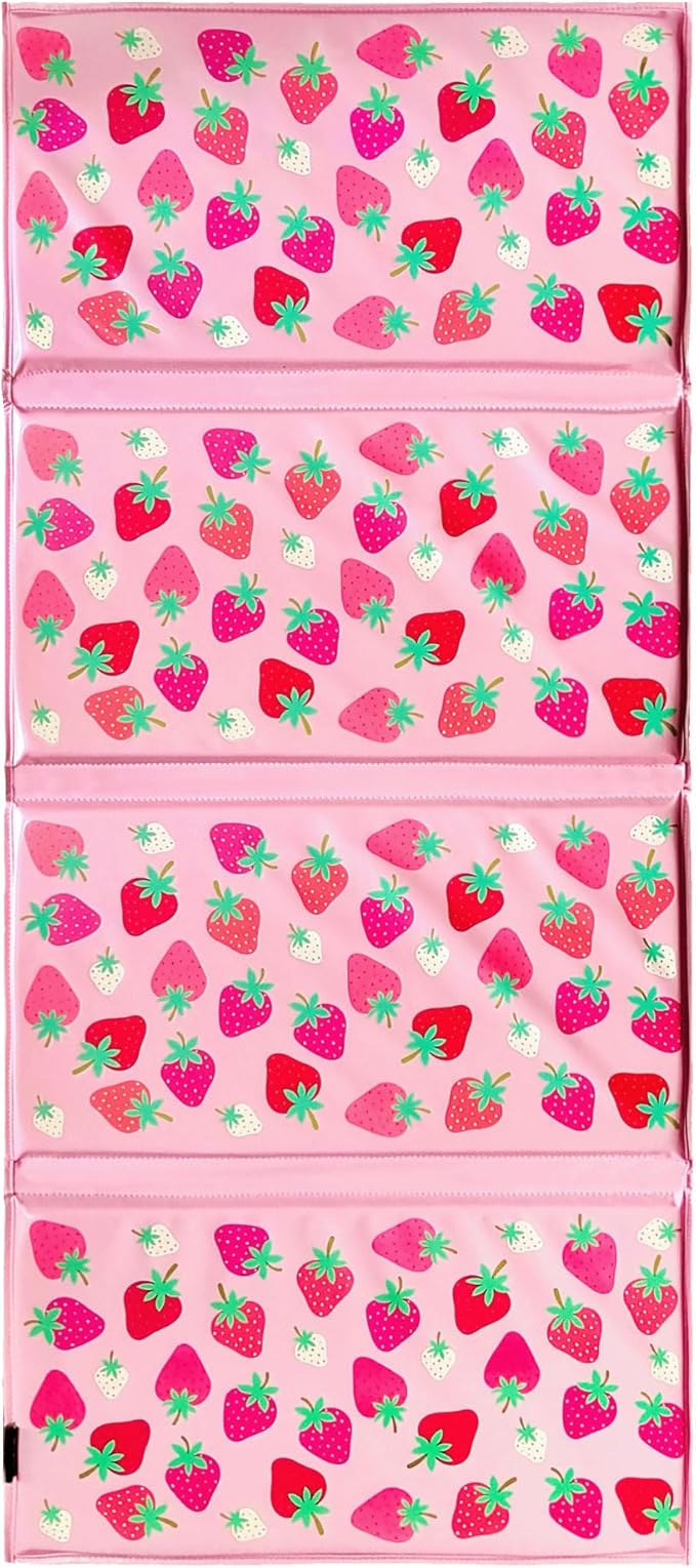 Wildkin Kids Vinyl Nap Mat – Foldable, Durable Rest Mat for Daycare & Preschool