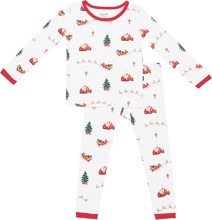 KYTE BABY Toddler Pajama Set - Pjs for Toddlers Made of Soft Bamboo Rayon Material