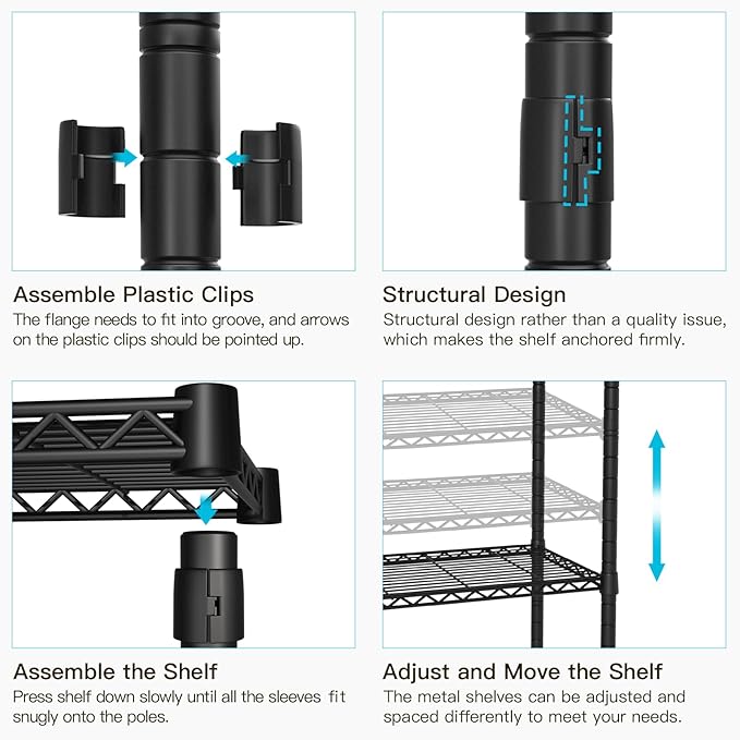 FUTASSI Clothing Rack with Cover, P1C Rolling Closets with Wheels, Metal Garment Rack for Hanging Clothes, Clothing Storage Wardrobe with Cover, 36.2" W x 16.5" D x 80.5" H, Black, Load 450 Pounds