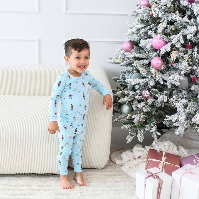 KYTE BABY Toddler Pajama Set - Pjs for Toddlers Made of Soft Bamboo Rayon Material