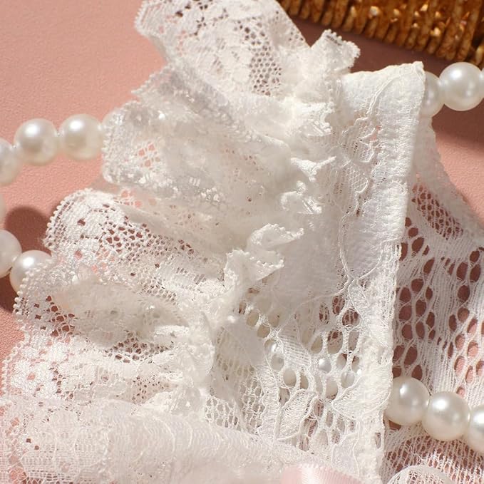 Newborn Girl Photography Outfits, Backless Lace Romper with Flower Headband Photo Props, Baby Girl Photoshoot Outfits