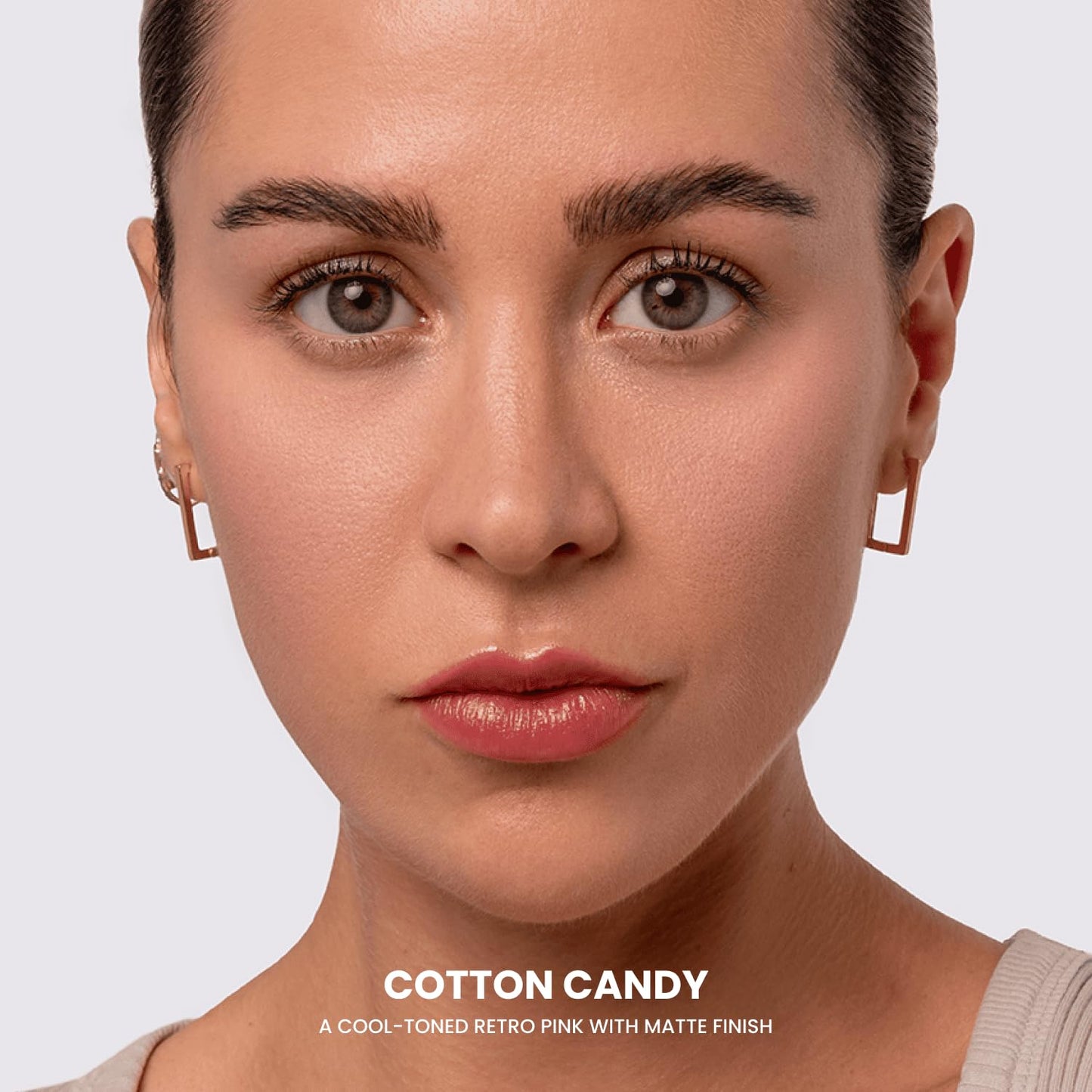 Phase Zero Makeup Powder Blusher - "Cotton Candy" - 4g / 0.141oz - Pigmented, Buildable, Lightweight Powder Blush for a Radiant, Healthy, Natural Glow. Versatile Shade - Dusty Pink - Matte