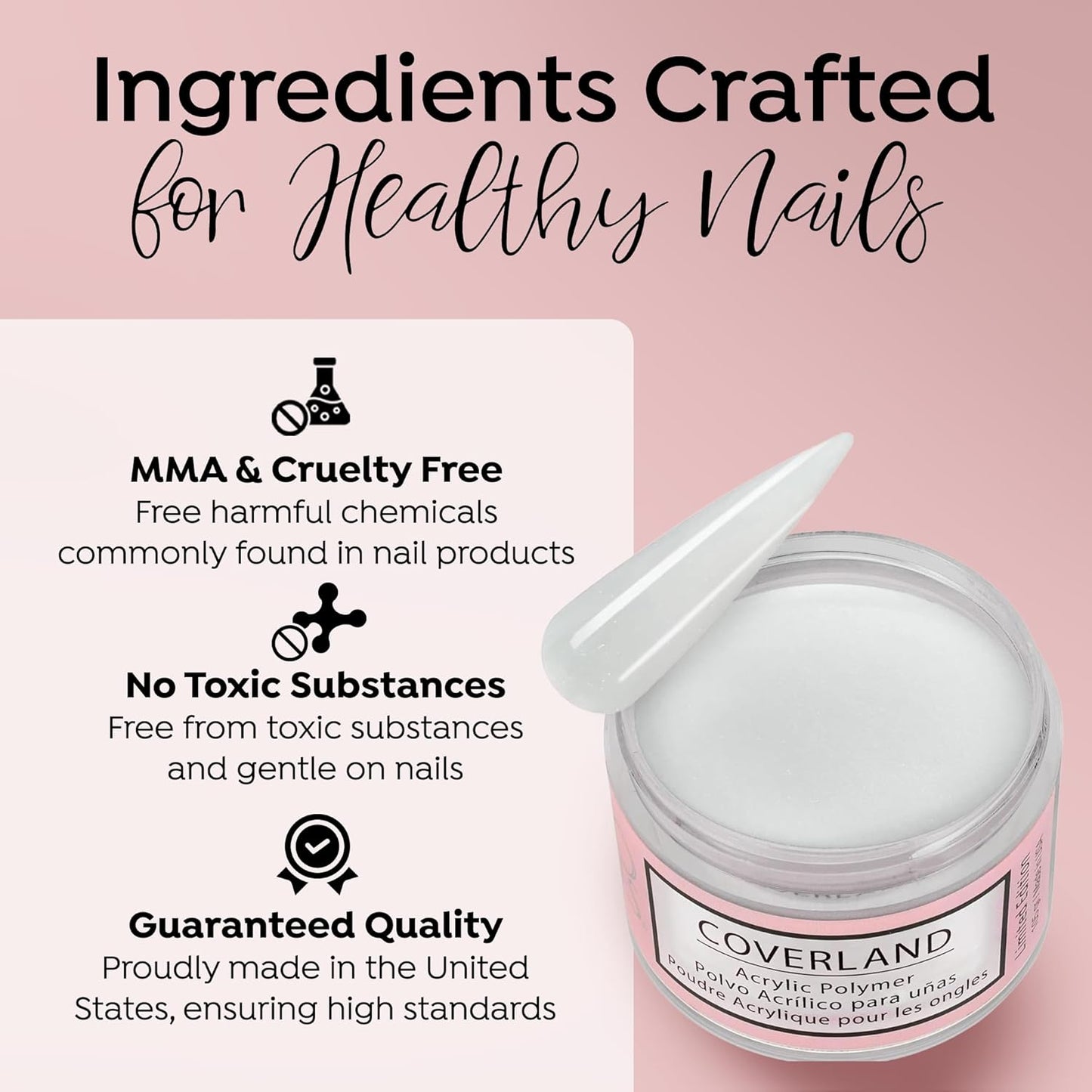 Coverland Acrylic Powder 3.5oz "Moonlit" - Limited Edition