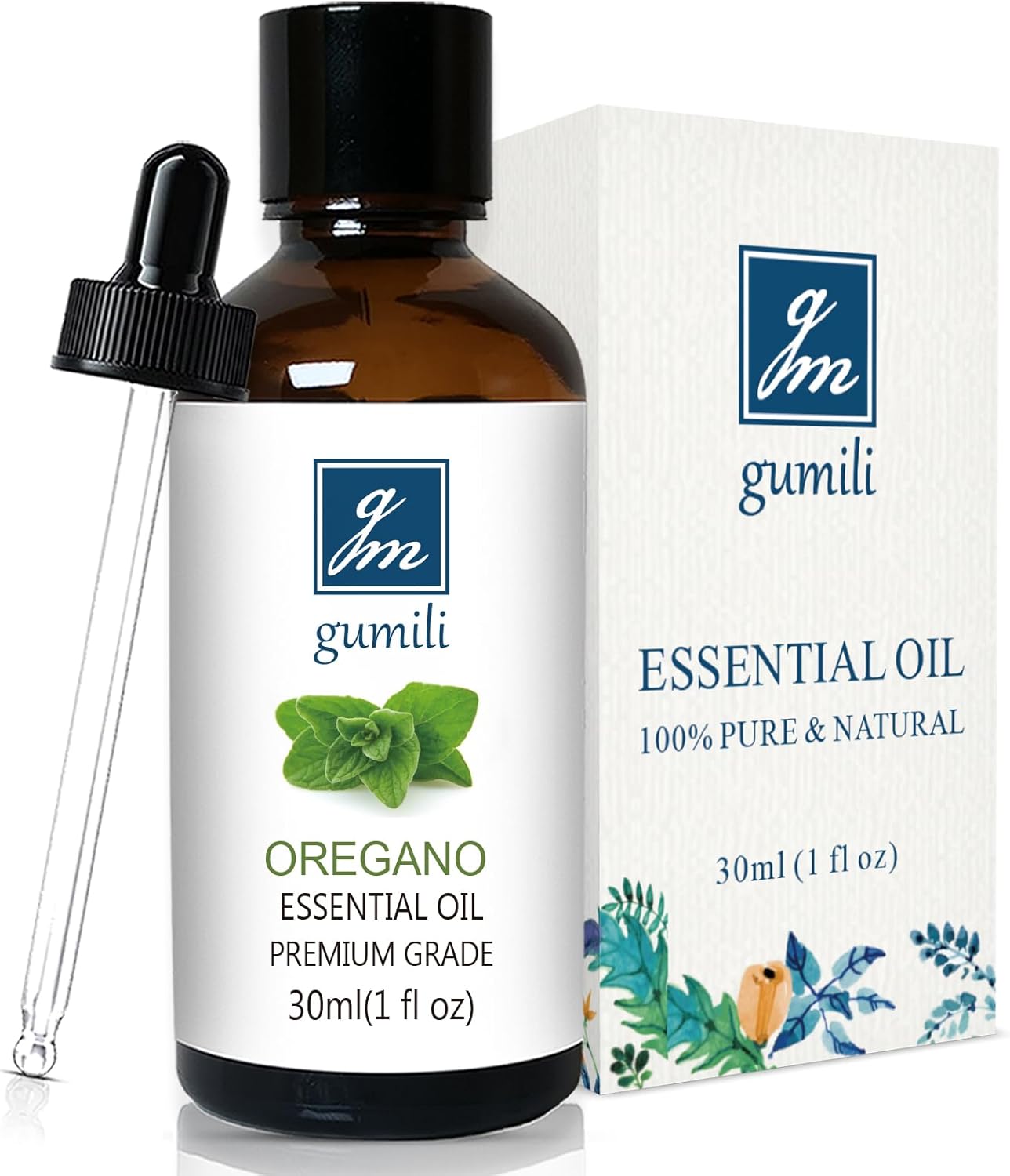 Oregano Essential Oil 1 Oz - 100% Pure & Natural Oregano Oil for Skin, Diffuser, Massage & Aromatherapy - 30ml