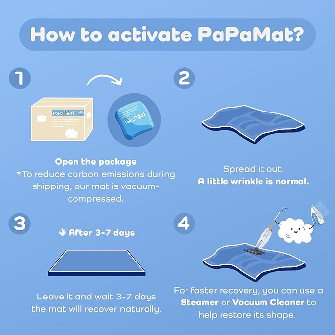 1.3" Thick Baby Bedside Floor Mat for Bedroom, Basic Padded Foam Soft Plush 28x72 Runner Rug with Non Slip Cushioned for Nursery Playroom (Dark Grey)