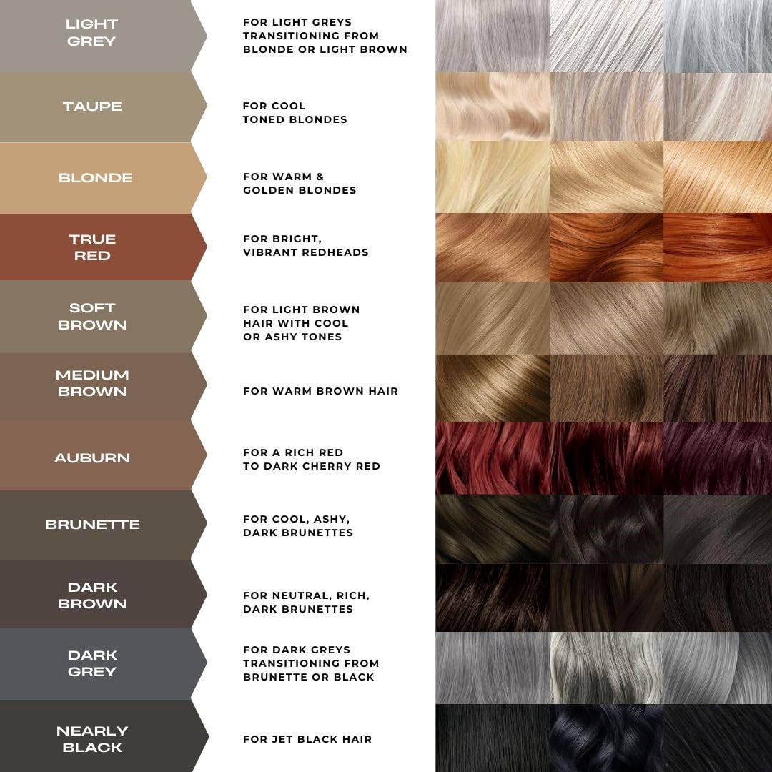 MADLUVV Brow Stamp Kit with Brow Stencils – Easy Eyebrow Shaper for Natural-Looking Brows – Popular Eyebrow Stencil Kit Used by Professionals – 9 Shapes, Spoolie, Travel Bag & Stamp (Medium Brown)