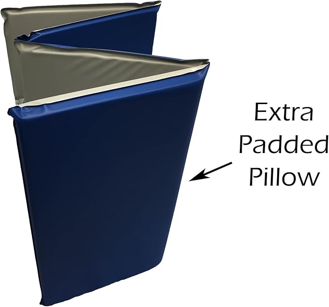 Toddler KinderMat Rest Mat with Pillow, 3/4 Inch Thickness, 8-mil Vinyl