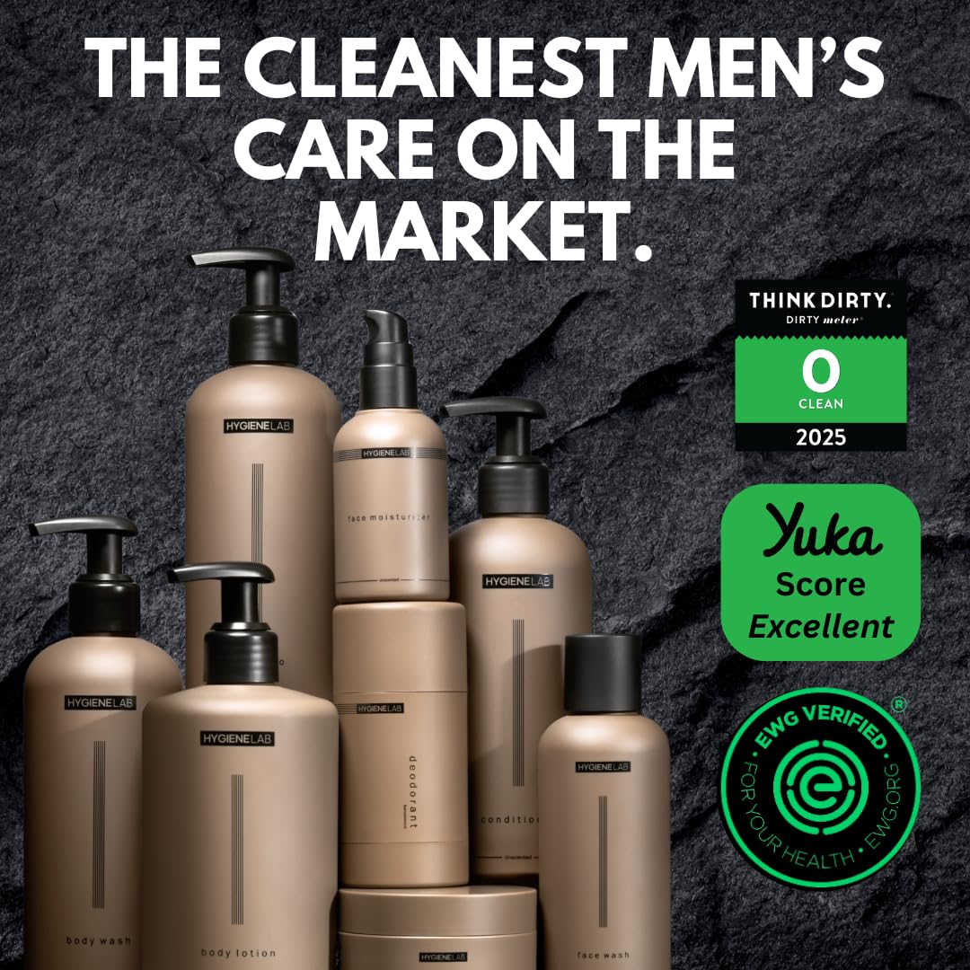 Men's Hair Gel - EWG Verified, Strong Hold, Matte Finish, Weightless Texture, Sandalwood Scent, Non-Toxic Clean Formula, Suitable for All Hair Types