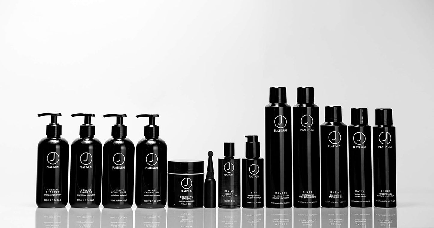 J Beverly Hills Platinum Nourishing Hair Mask with Lavender Oil, 16 Oz